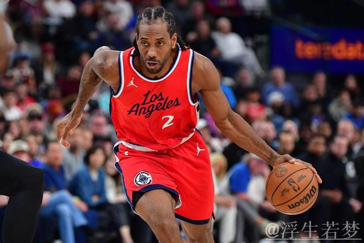 4月30日季后赛：快船对阵掘金 伦纳德精彩表现